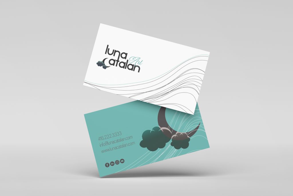 luna catalan business card
